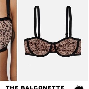 Cuup mesh balconette bra